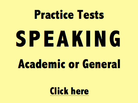 YES IELTS Speaking Academic or General